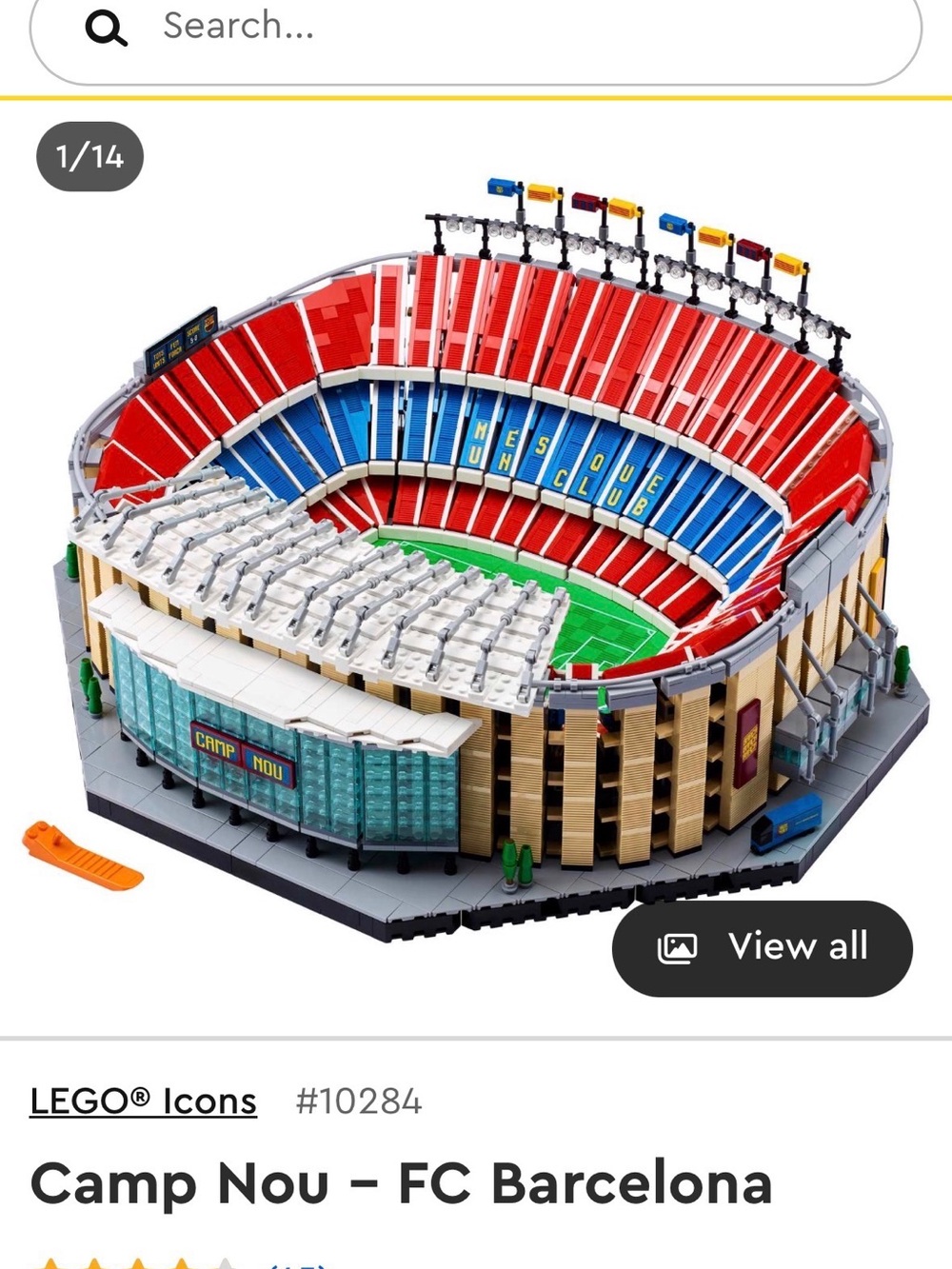 LEGO FC Barcelona Camp Nou, UNOPENED BOX BRAND NEW